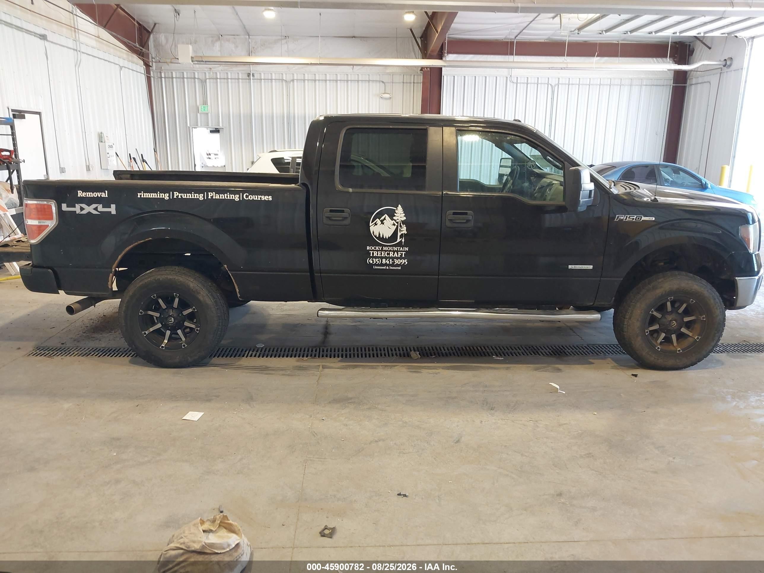2013 Ford F-150 Xlt Black vin: 1FTFW1ET5DFA96521