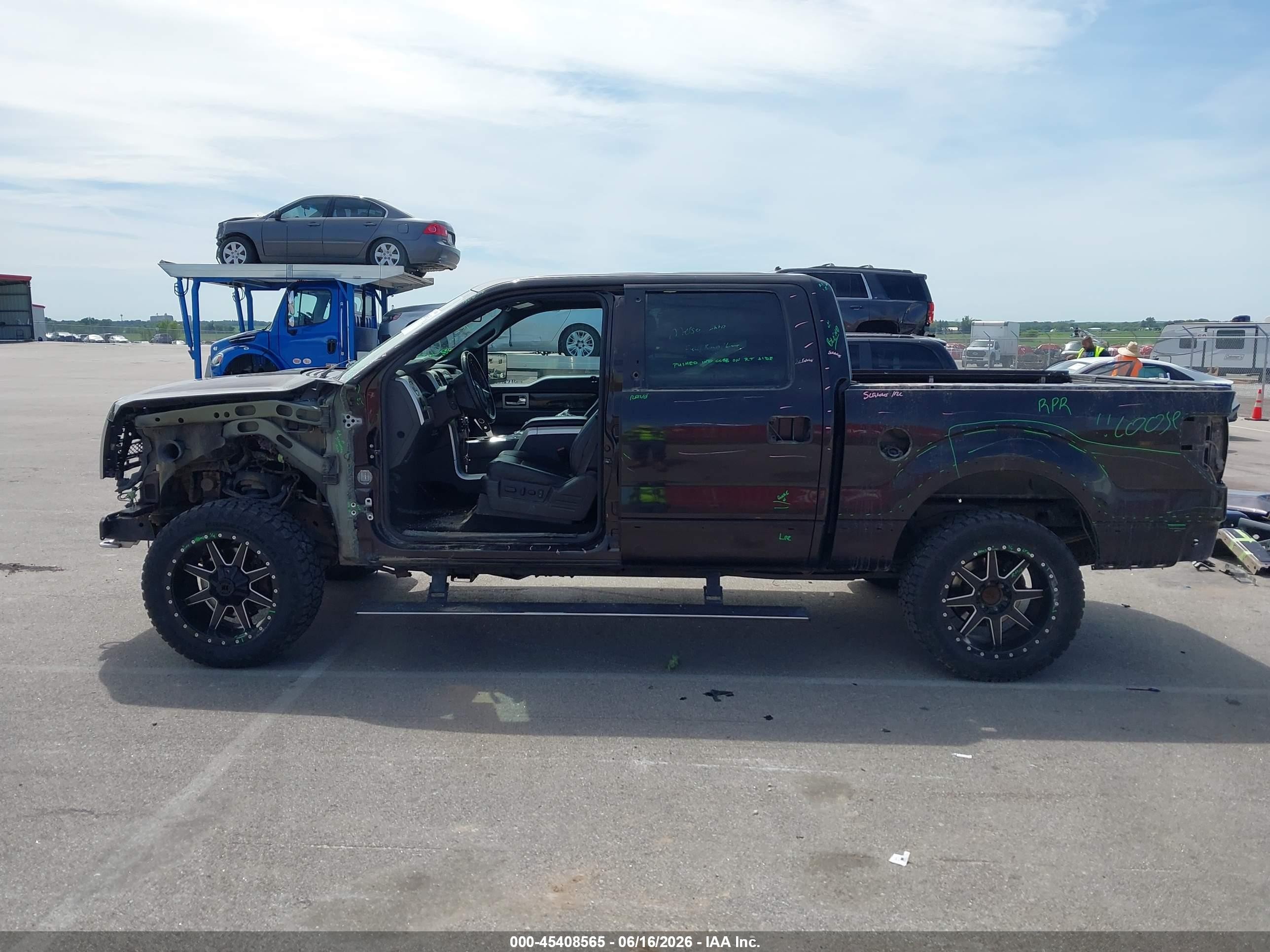 2013 Ford F-150 Platinum Purple vin: 1FTFW1ET5DFB08683