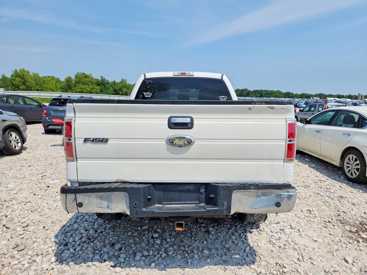 2013 Ford F150 Supercrew White vin: 1FTFW1ET5DFB85750