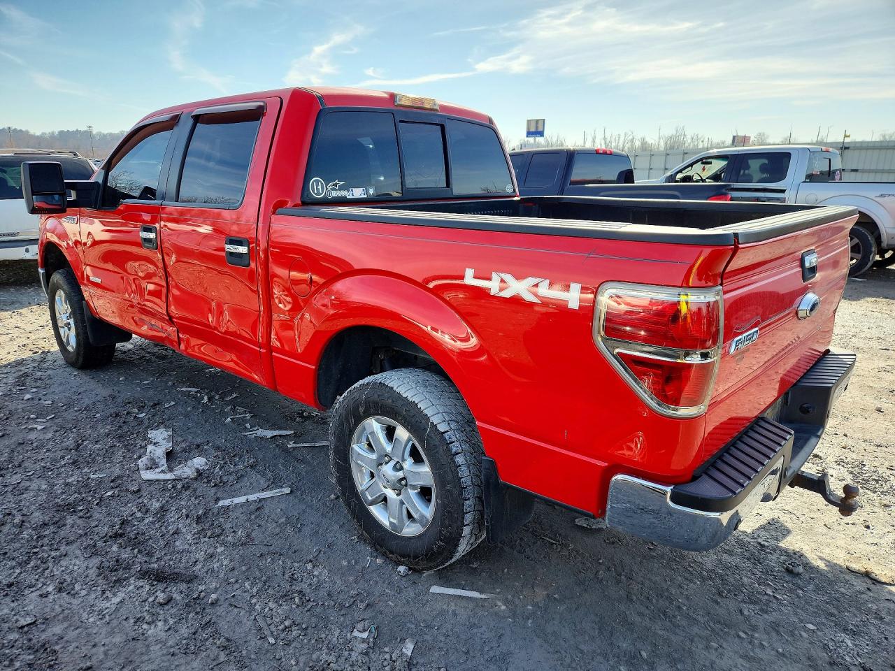 2013 Ford F150 Supercrew Красный vin: 1FTFW1ET5DFC96685
