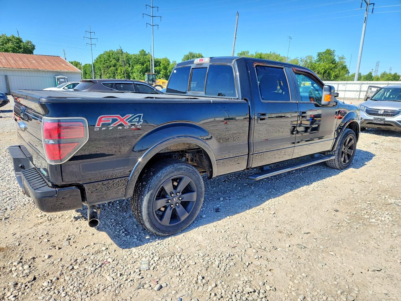 2013 Ford F150 Supercrew Black vin: 1FTFW1ET5DFD13078