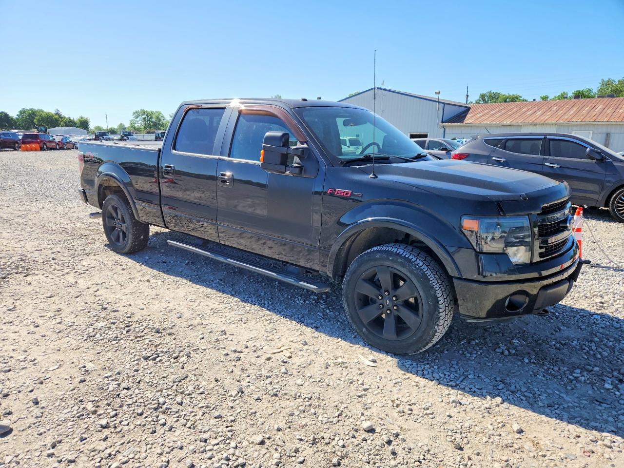 2013 Ford F150 Supercrew Black vin: 1FTFW1ET5DFD13078