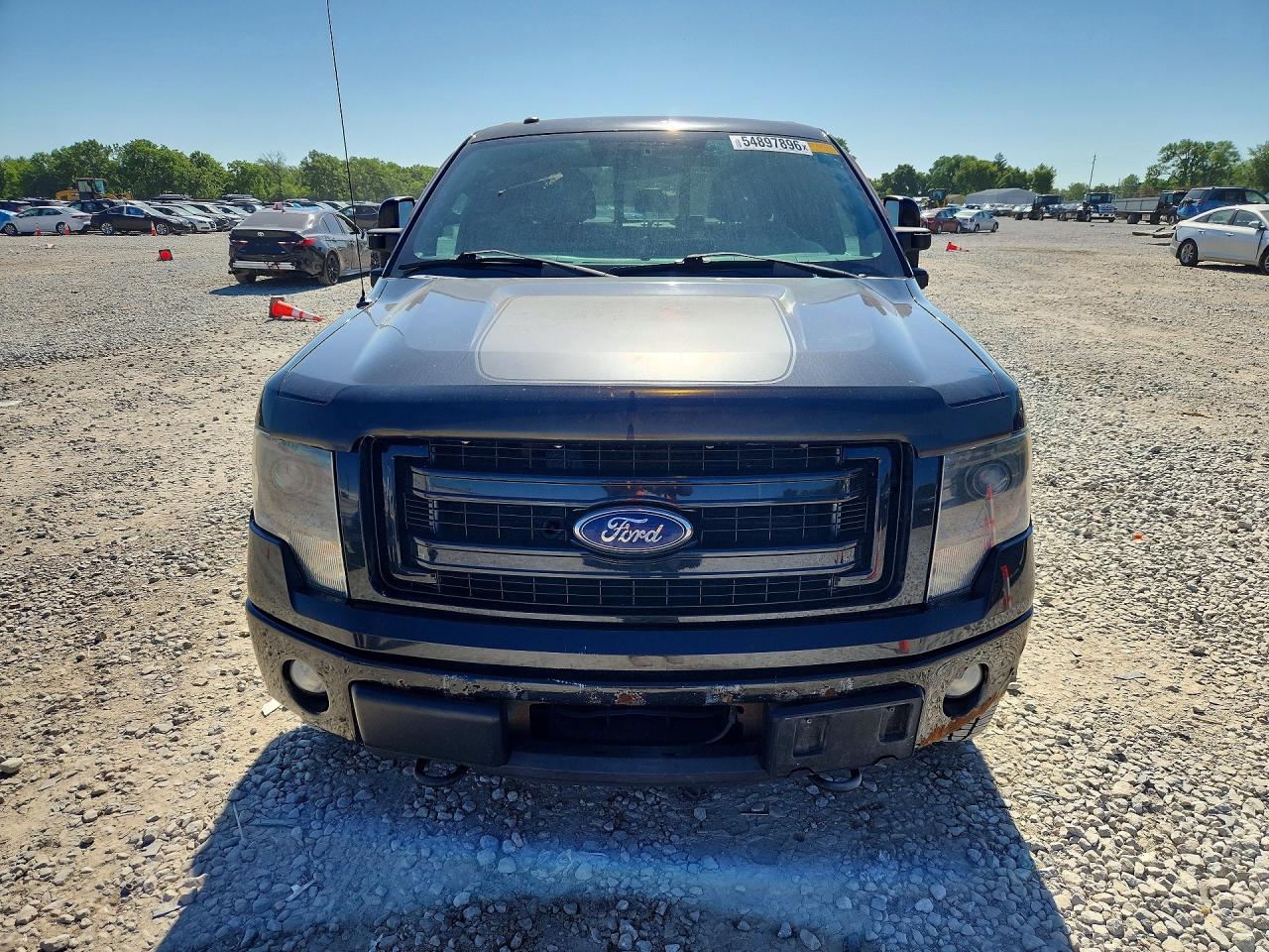 2013 Ford F150 Supercrew Black vin: 1FTFW1ET5DFD13078