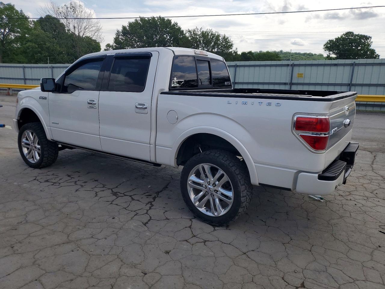 2013 Ford F150 Supercrew White vin: 1FTFW1ET5DFD46159