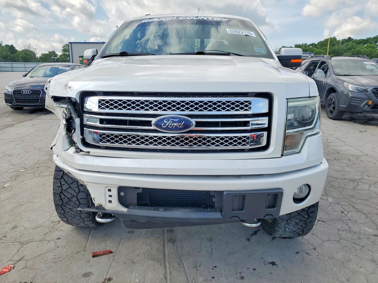 2013 Ford F150 Supercrew White vin: 1FTFW1ET5DFD46159