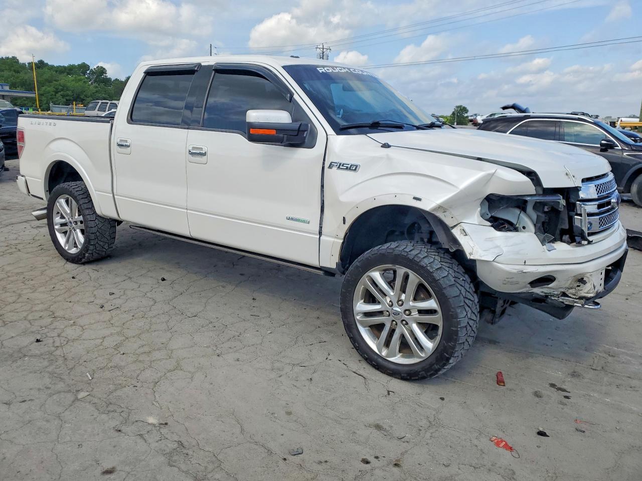 2013 Ford F150 Supercrew White vin: 1FTFW1ET5DFD46159
