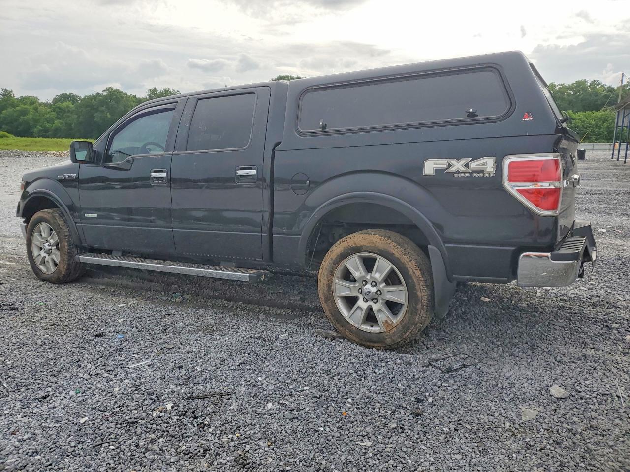 2013 Ford F150 Supercrew Black vin: 1FTFW1ET5DFD75127