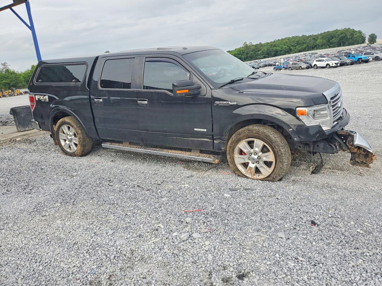 2013 Ford F150 Supercrew Black vin: 1FTFW1ET5DFD75127