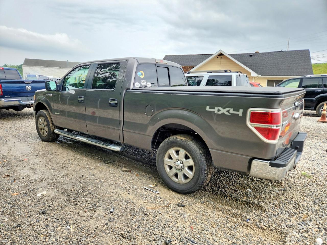 2013 Ford F150 Supercrew Gray vin: 1FTFW1ET5DFD78903