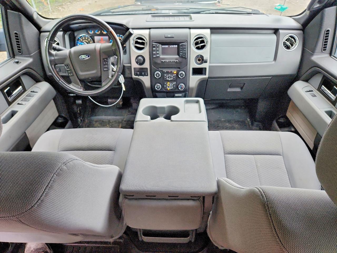 2013 Ford F150 Supercrew Gray vin: 1FTFW1ET5DFD78903