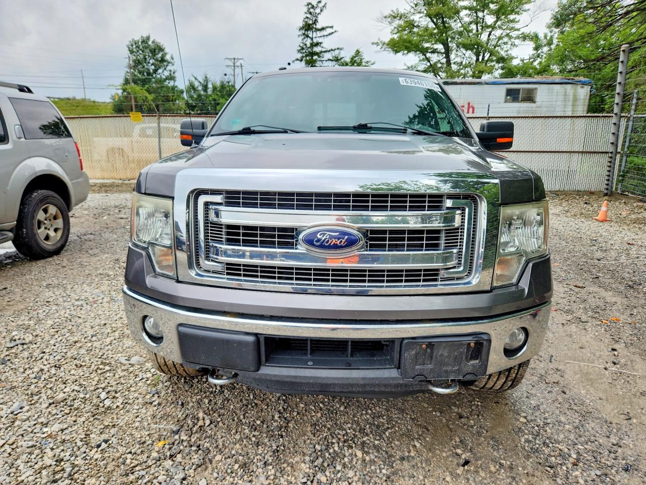 2013 Ford F150 Supercrew Gray vin: 1FTFW1ET5DFD78903