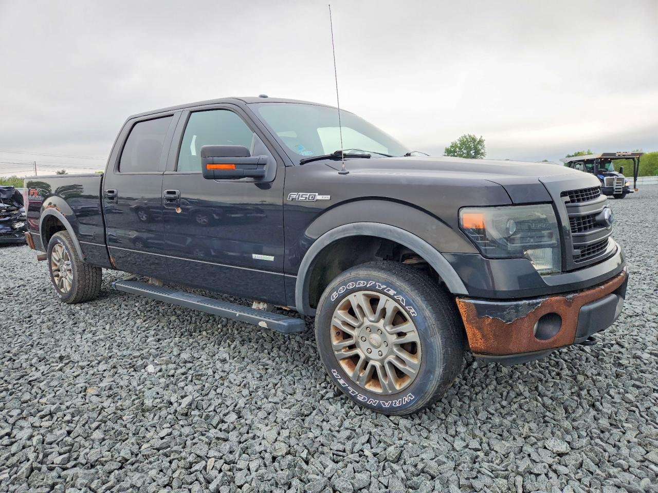 2013 Ford F150 Supercrew Black vin: 1FTFW1ET5DKD74180