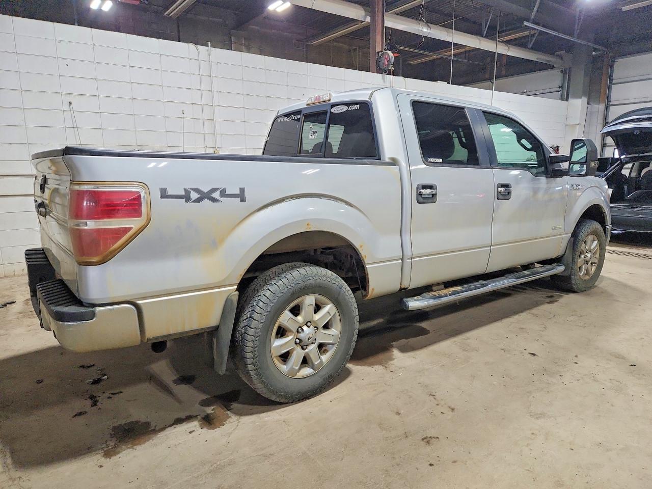 2013 Ford F150 Supercrew Серебряный vin: 1FTFW1ET5DKD90296