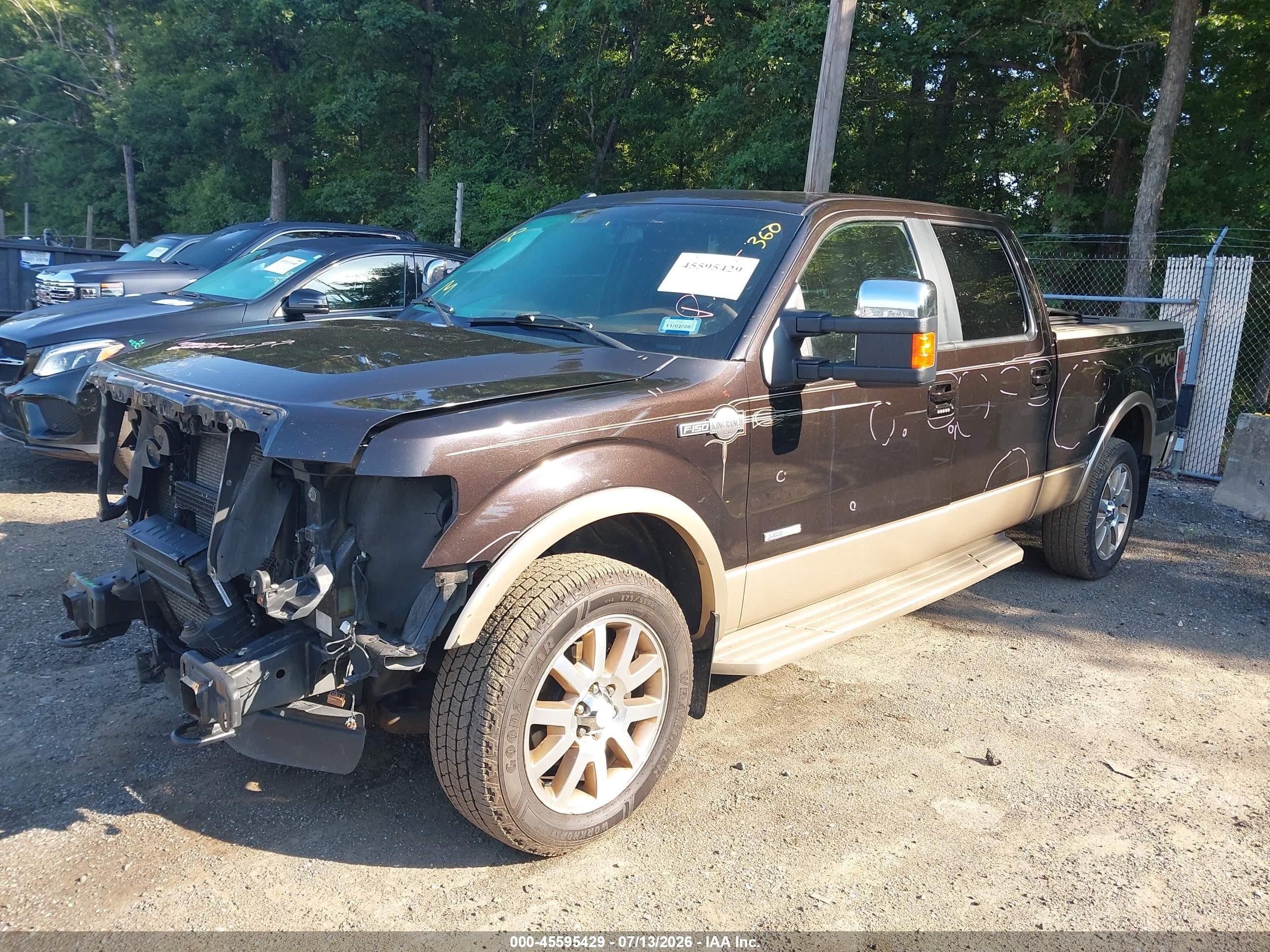 2013 Ford F-150 Fx4/king Ranch/lariat/limited/platinum/xl/xlt Maroon vin: 1FTFW1ET5DKE65031