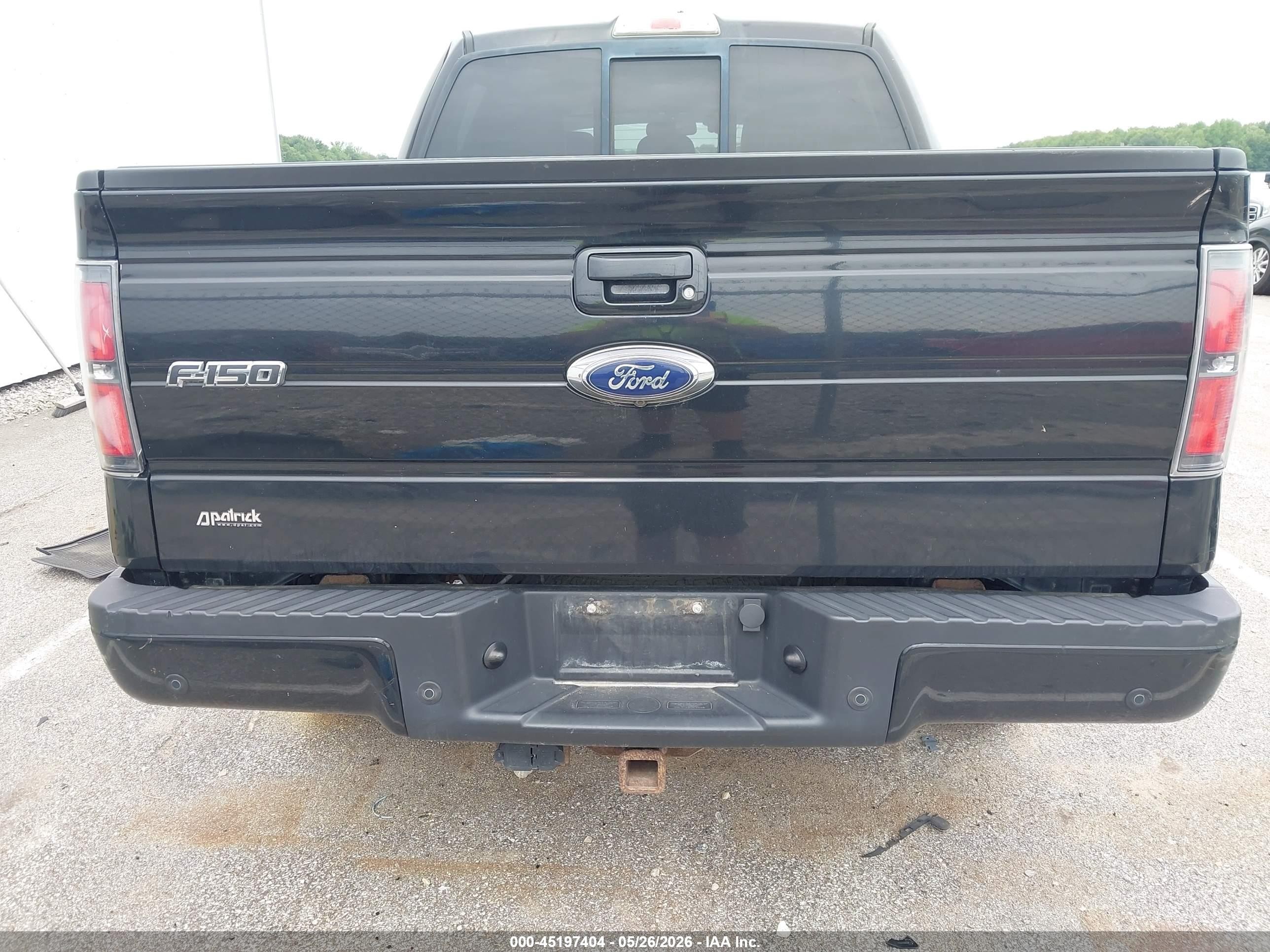 2013 Ford F-150 Fx4 Черный vin: 1FTFW1ET5DKE74862