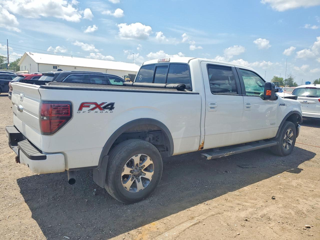 2013 Ford F150 Supercrew White vin: 1FTFW1ET5DKE82265