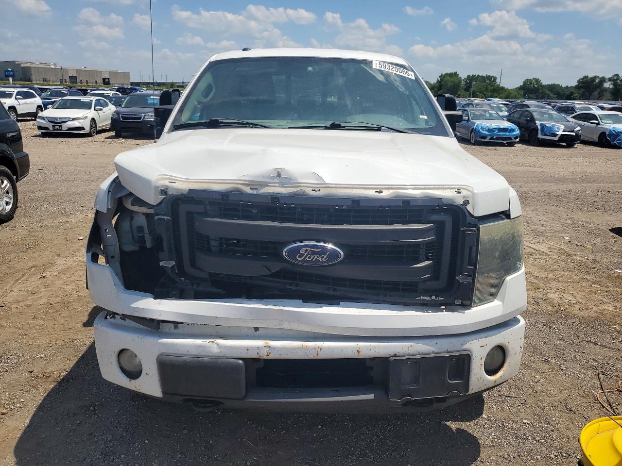 2013 Ford F150 Supercrew White vin: 1FTFW1ET5DKE82265