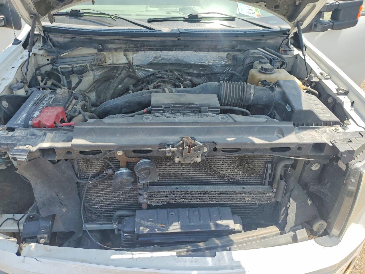 2013 Ford F150 Supercrew White vin: 1FTFW1ET5DKE82265