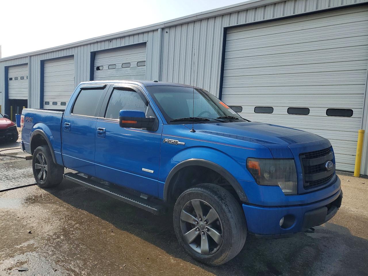 2013 Ford F150 Supercrew Blue vin: 1FTFW1ET5DKF57580