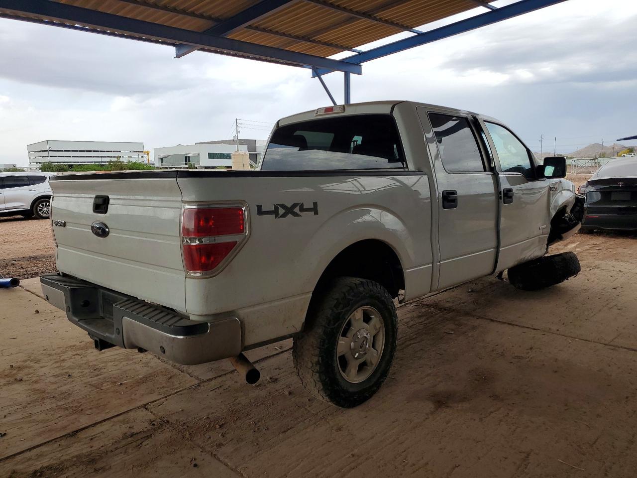 2013 Ford F150 Supercrew White vin: 1FTFW1ET5DKF61564