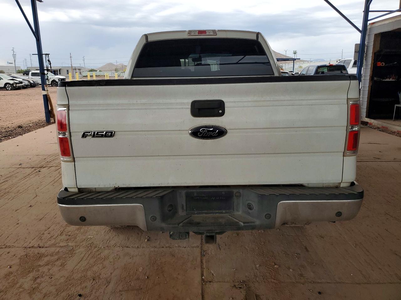 2013 Ford F150 Supercrew White vin: 1FTFW1ET5DKF61564