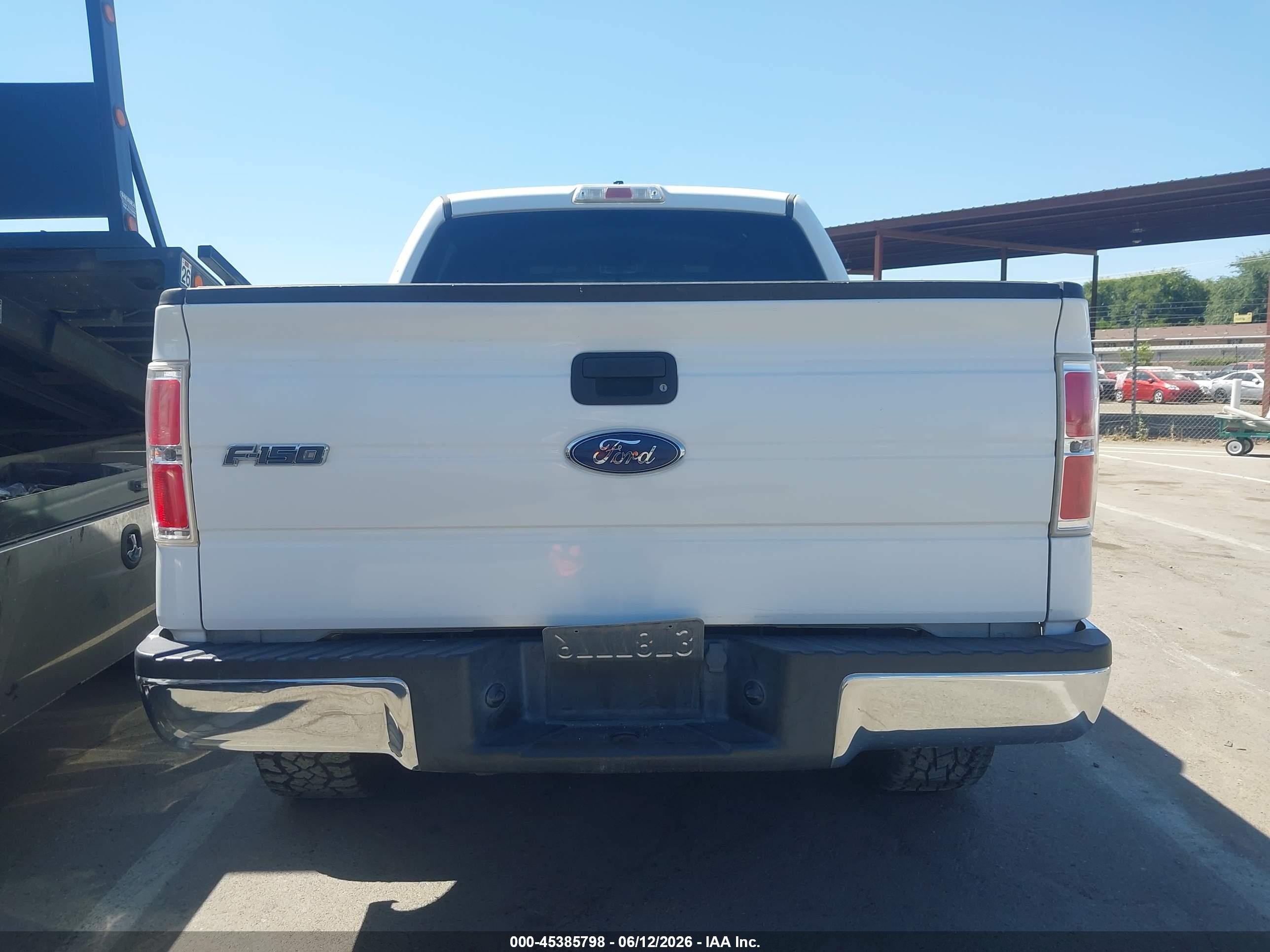 2013 Ford F-150 Xlt White vin: 1FTFW1ET5DKF81085