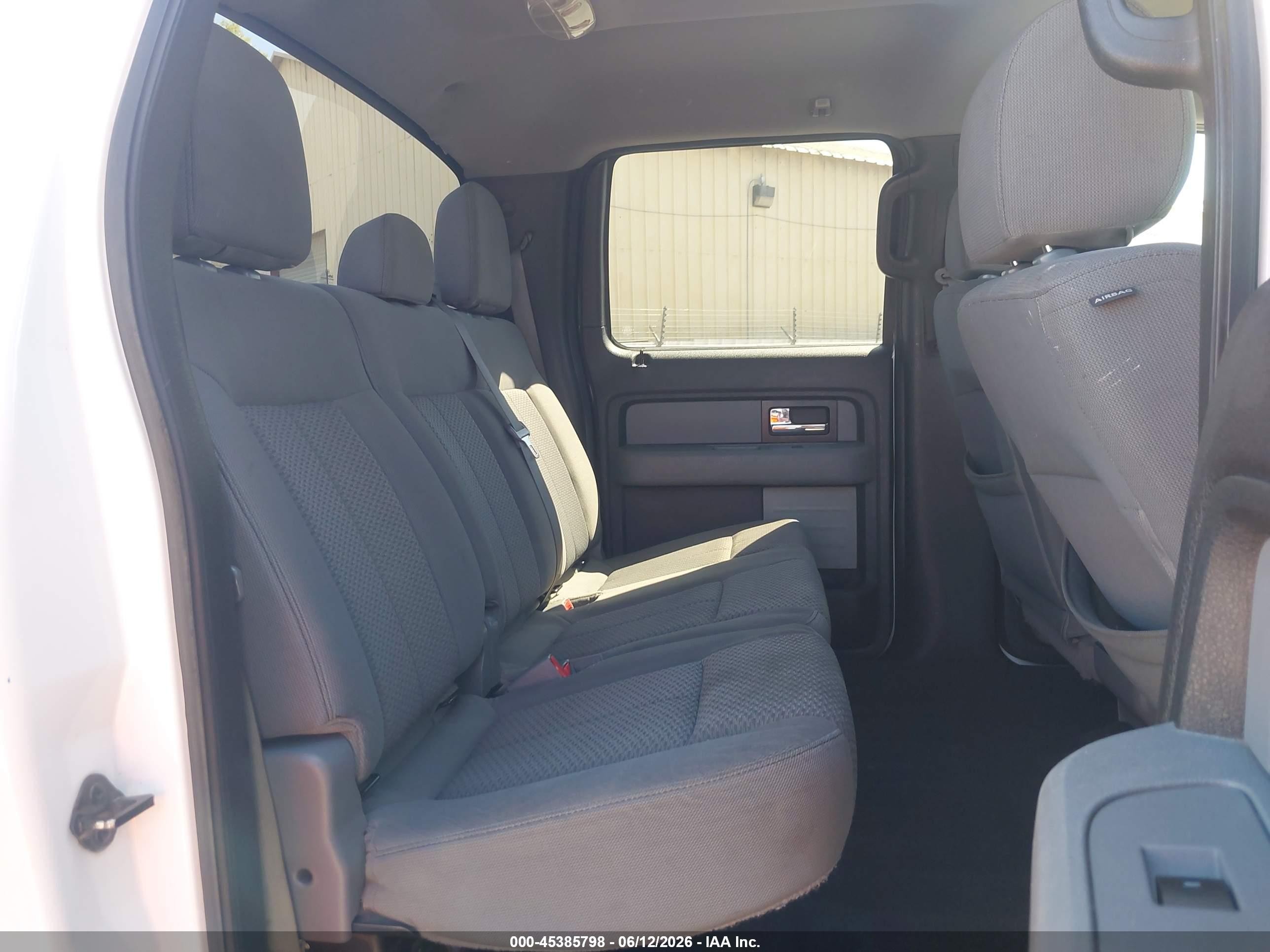 2013 Ford F-150 Xlt White vin: 1FTFW1ET5DKF81085