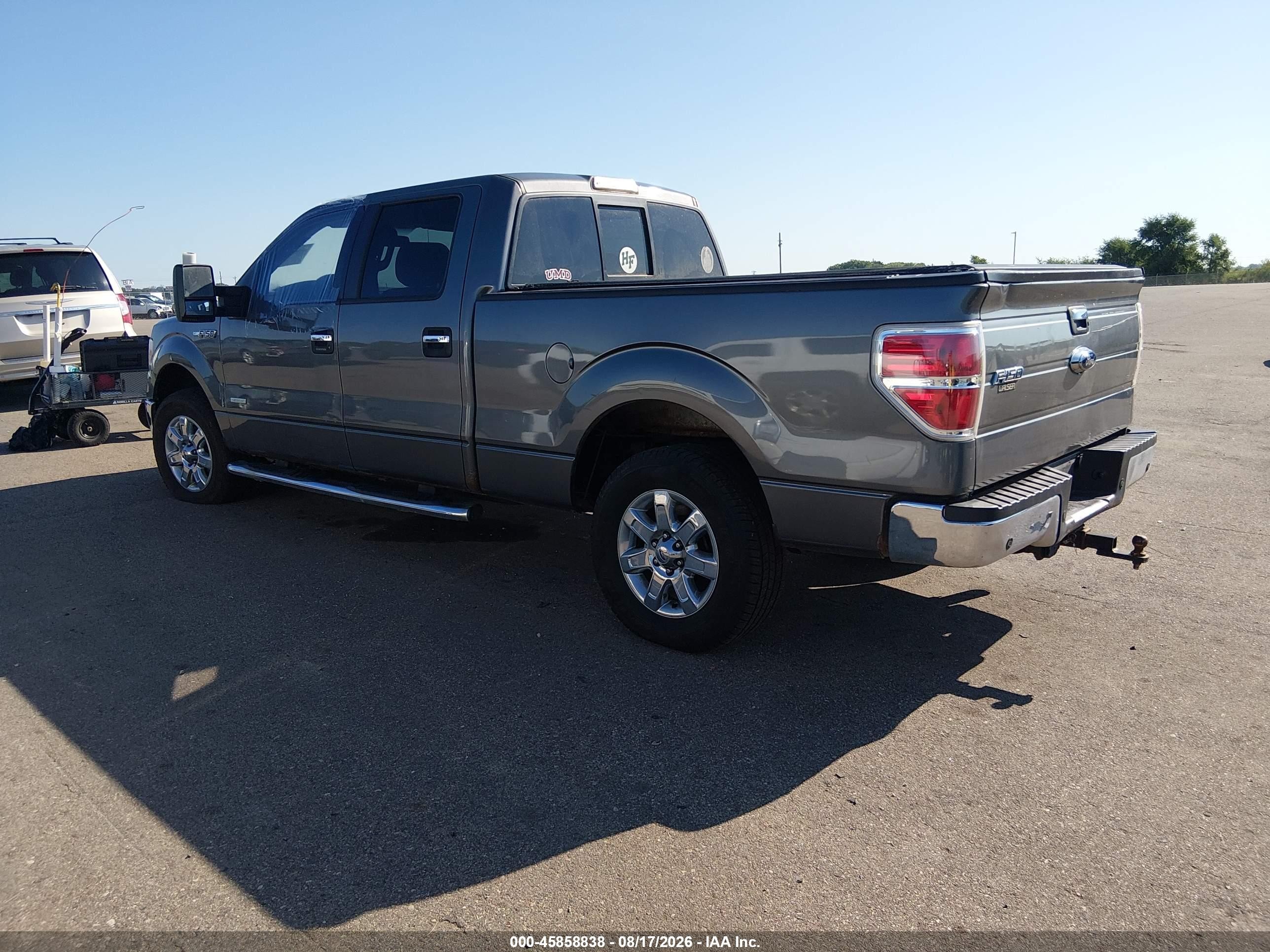 2013 Ford F-150 Xlt Gray vin: 1FTFW1ET5DKF96699