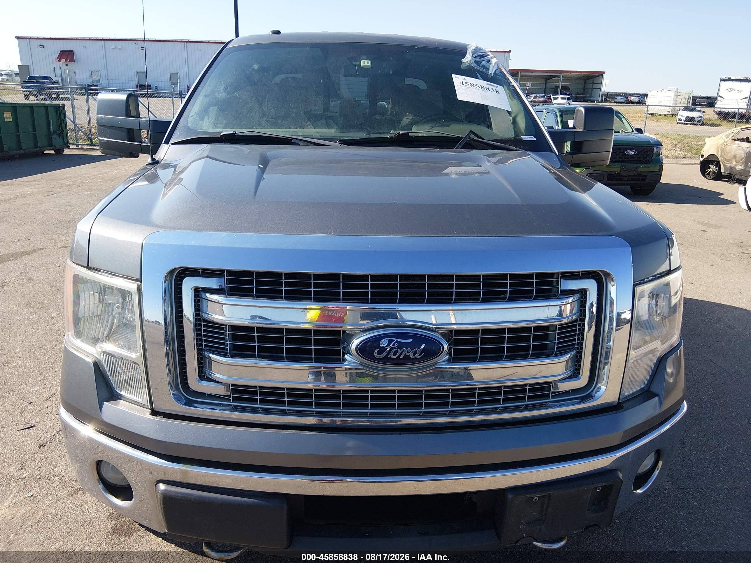 2013 Ford F-150 Xlt Gray vin: 1FTFW1ET5DKF96699