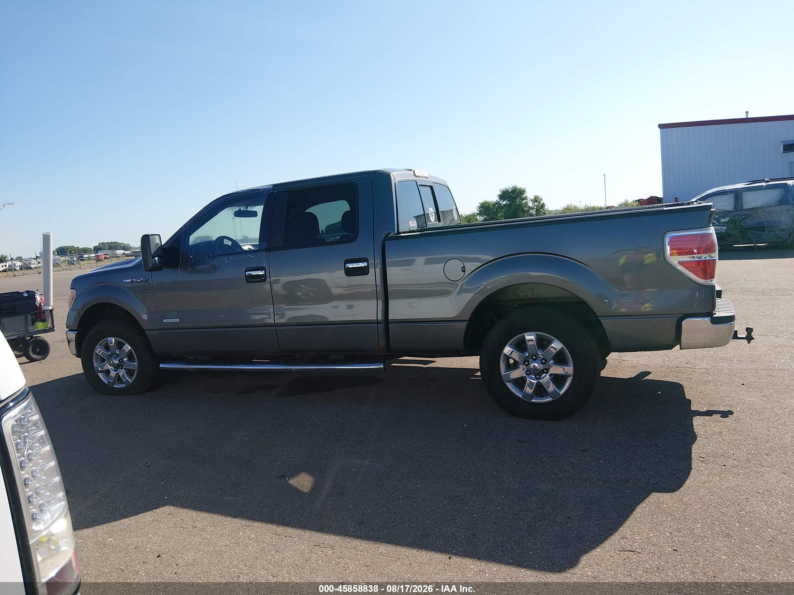 2013 Ford F-150 Xlt Gray vin: 1FTFW1ET5DKF96699
