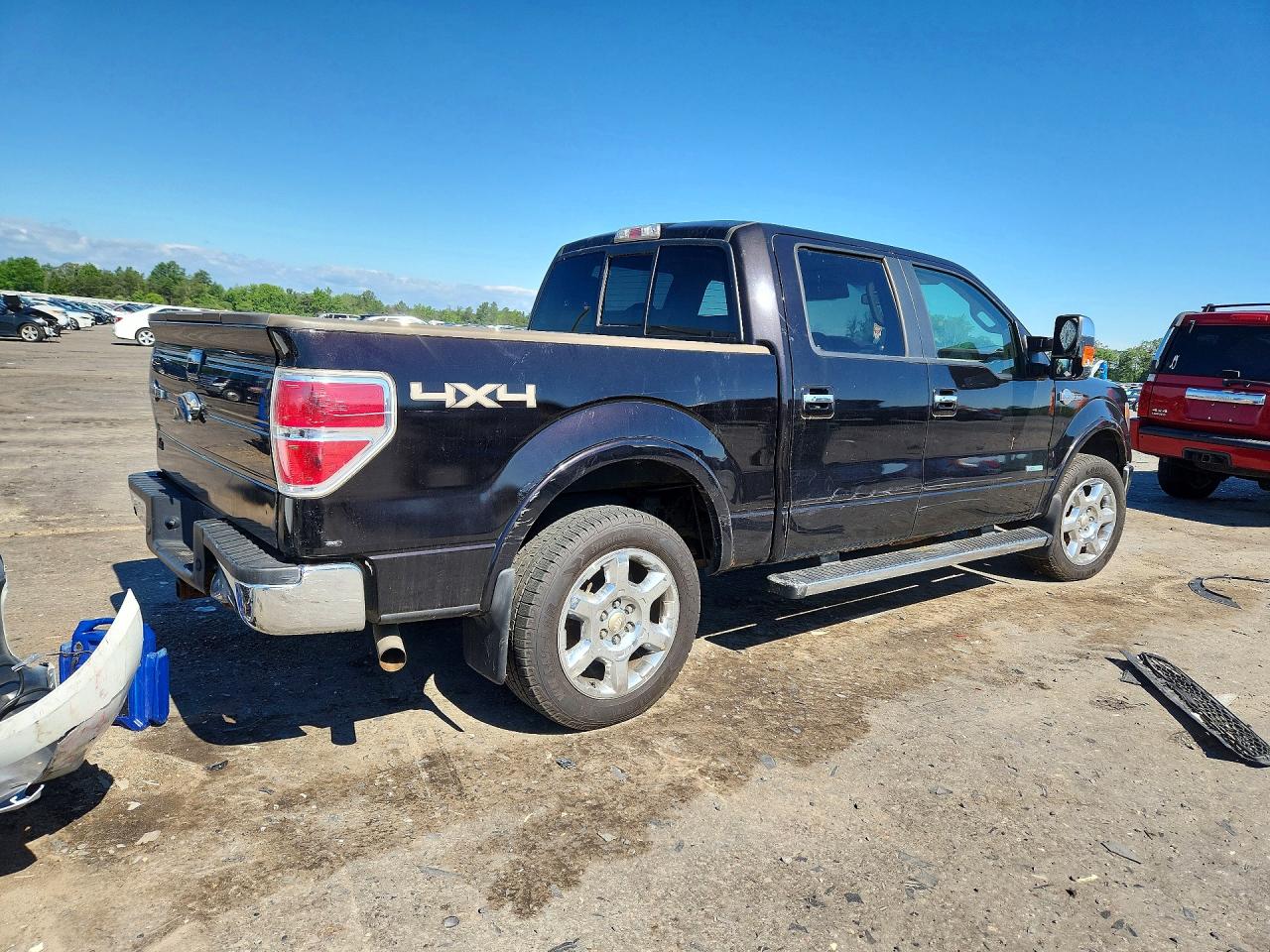2013 Ford F150 Supercrew Black vin: 1FTFW1ET5DKG01822