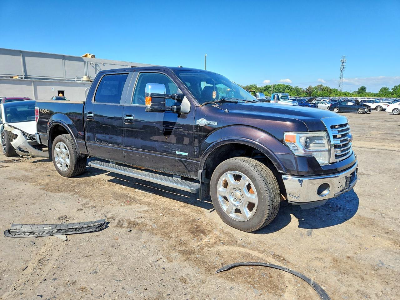 2013 Ford F150 Supercrew Black vin: 1FTFW1ET5DKG01822