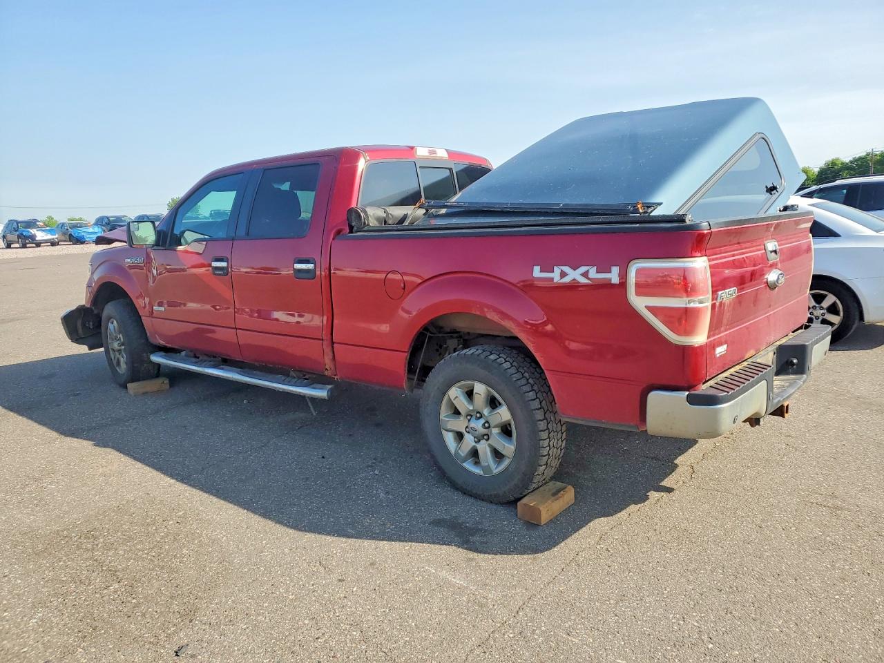 2013 Ford F150 Supercrew Red vin: 1FTFW1ET5DKG10293