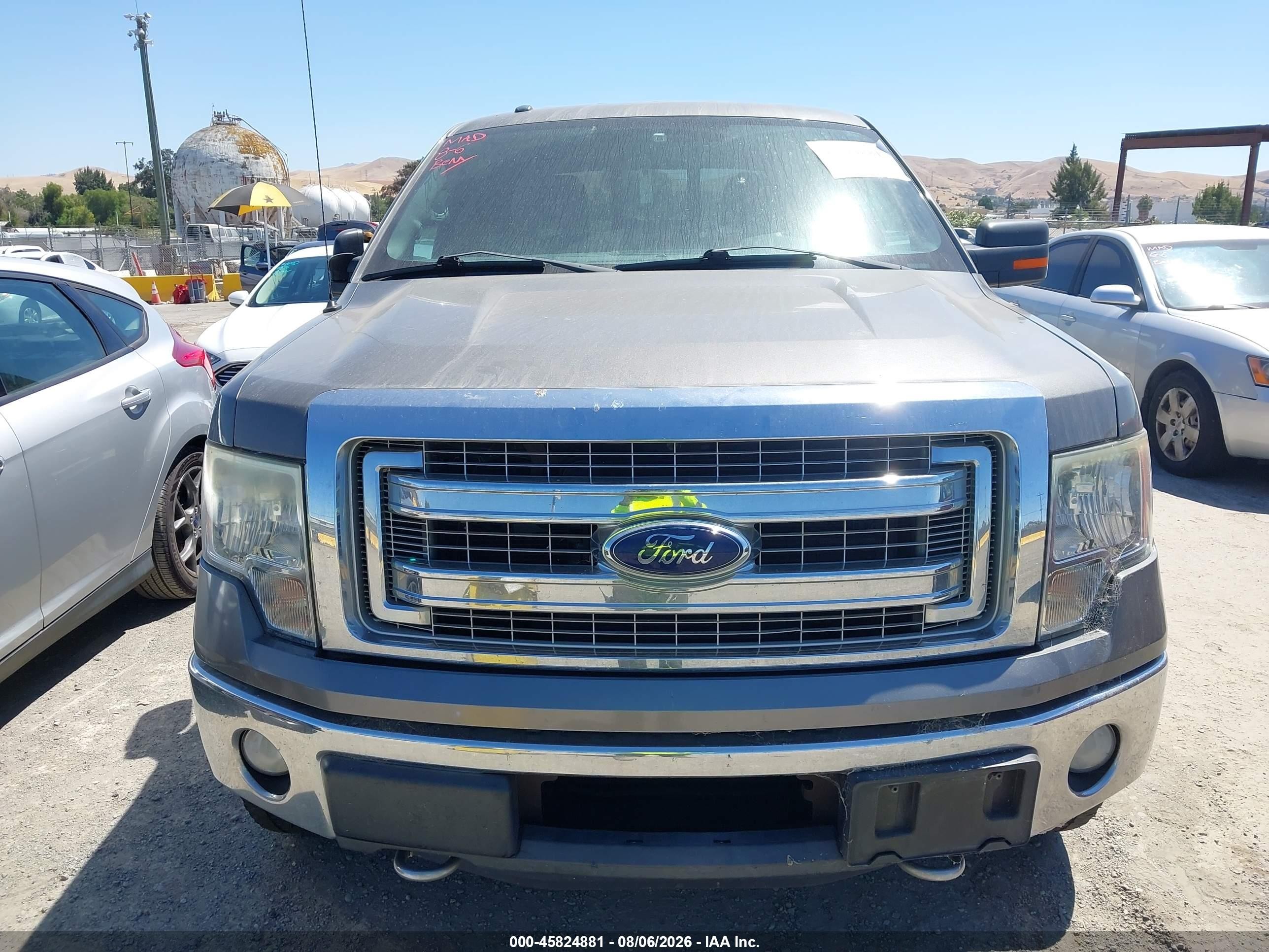 2013 Ford F-150 Xlt Серый vin: 1FTFW1ET5DKG11458