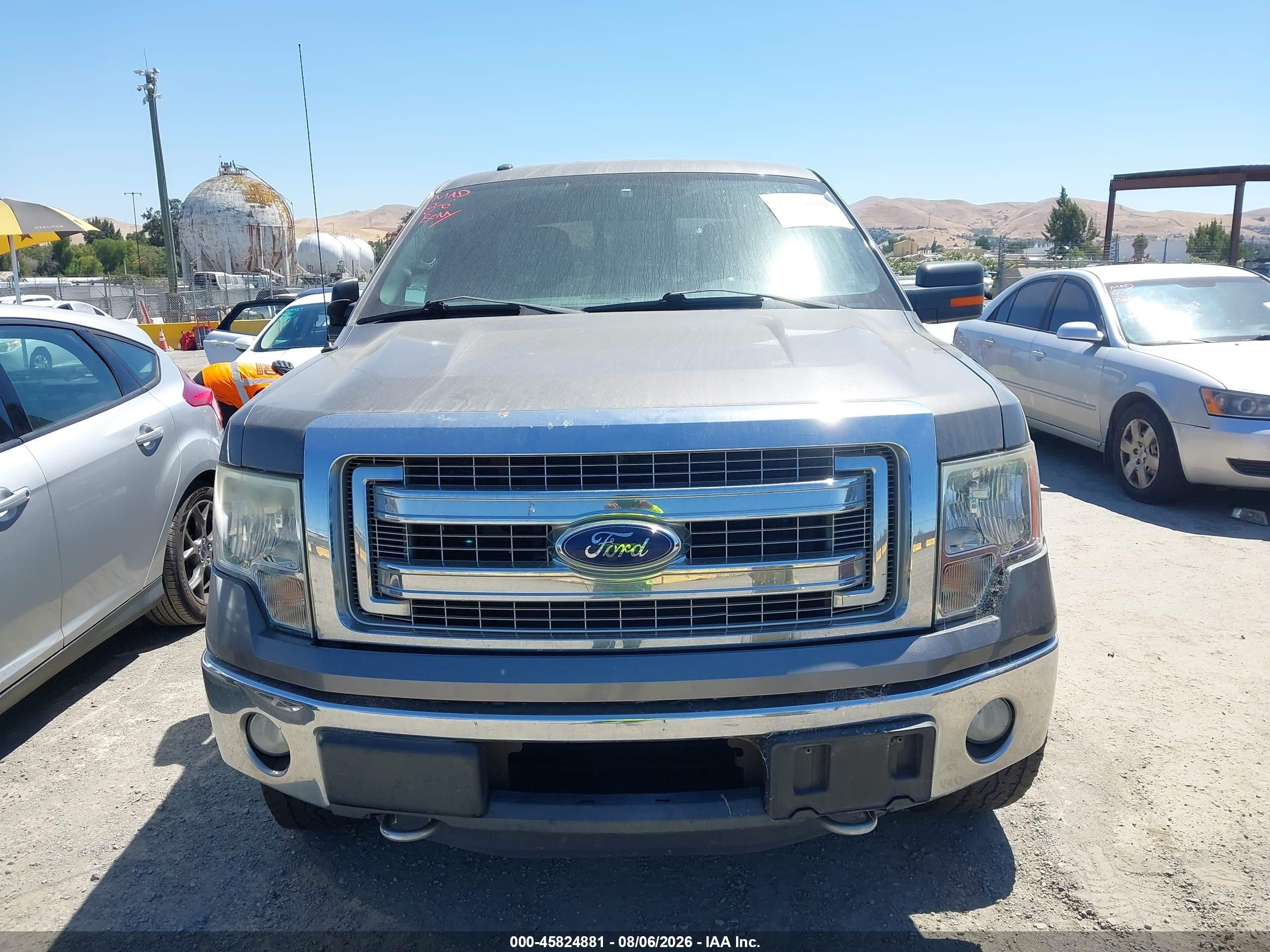 2013 Ford F-150 Xlt Серый vin: 1FTFW1ET5DKG11458