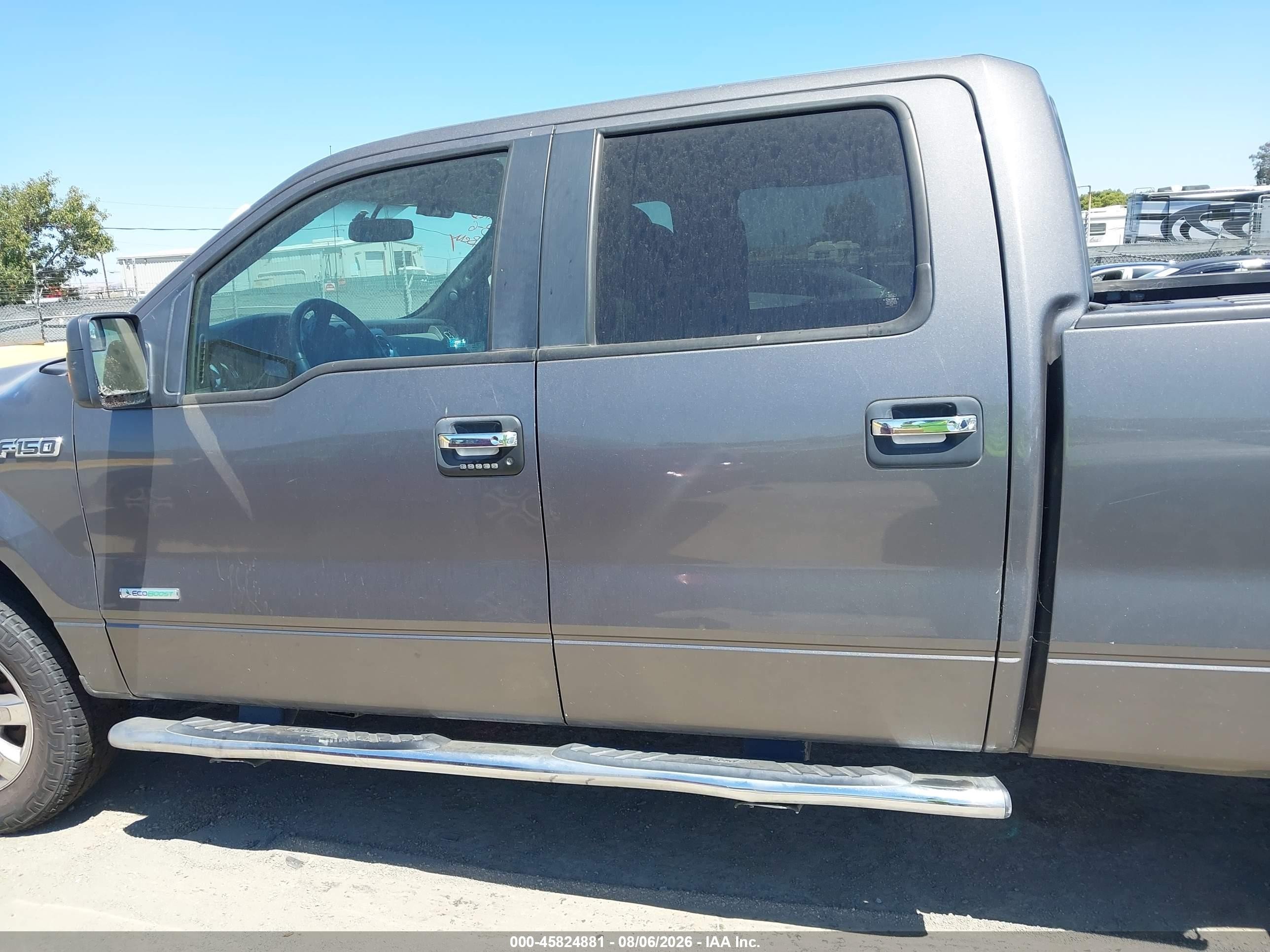 2013 Ford F-150 Xlt Серый vin: 1FTFW1ET5DKG11458