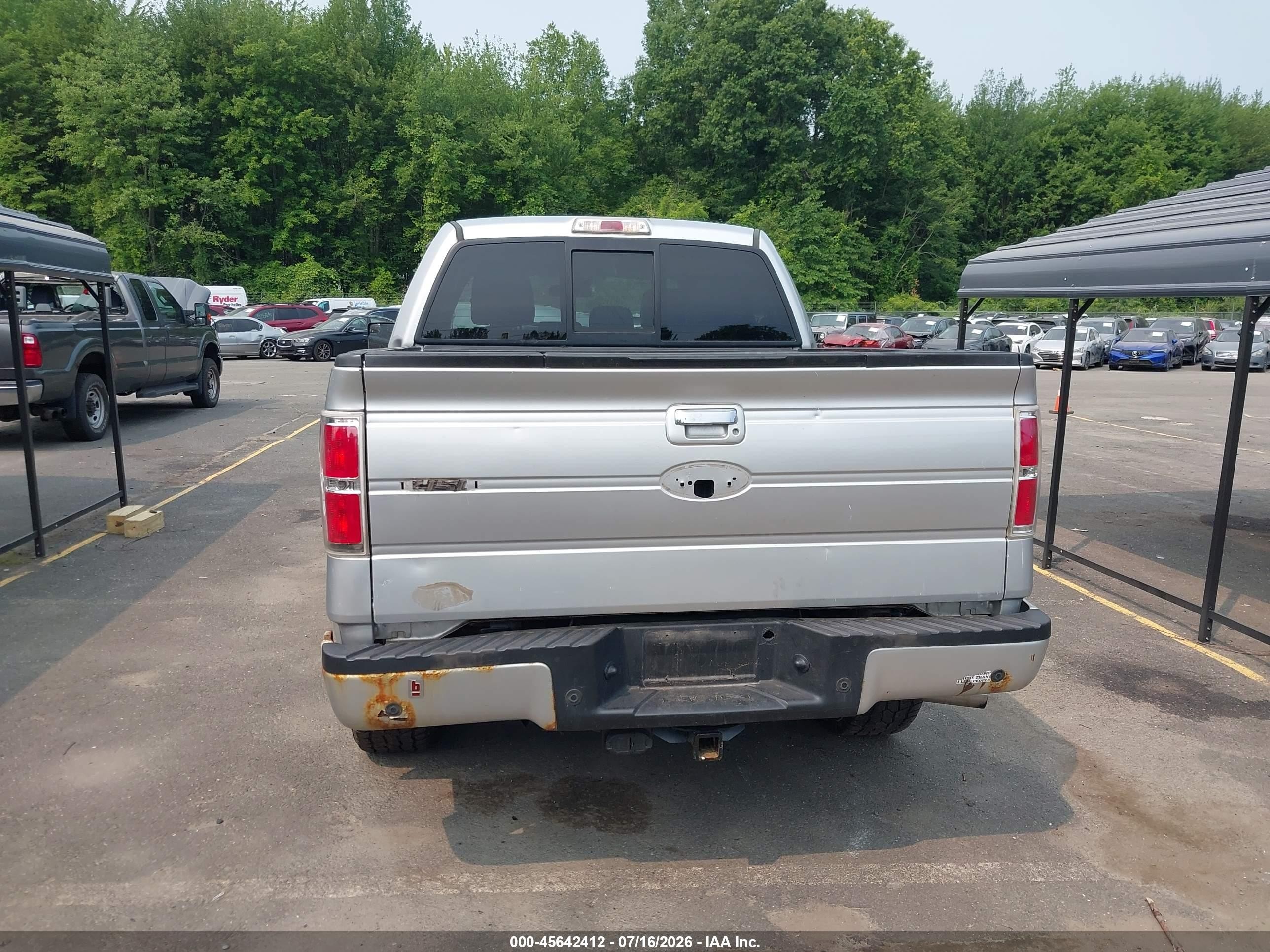 2014 Ford F-150 Limited Silver vin: 1FTFW1ET5EFA03952