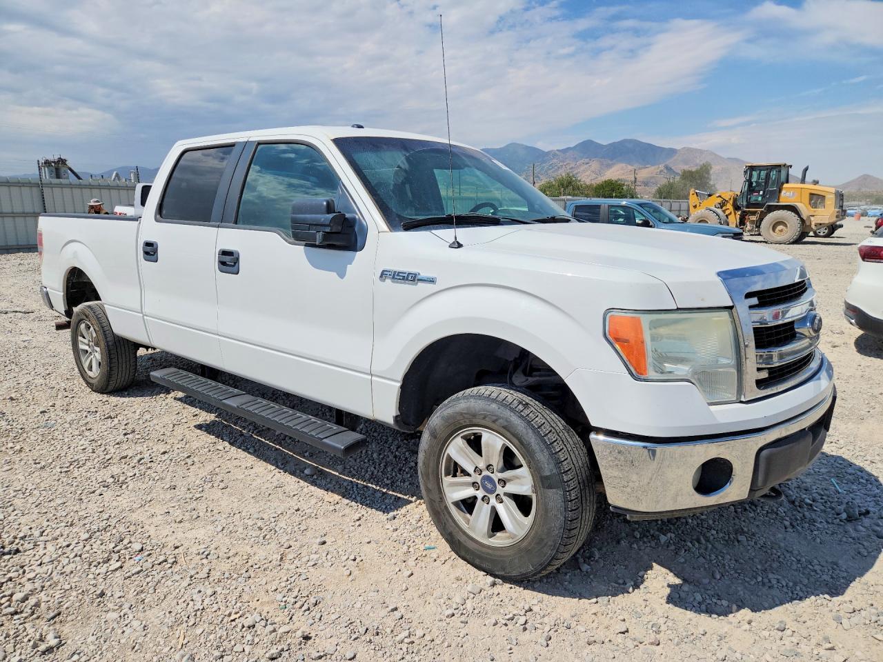 2014 Ford F150 Supercrew Белый vin: 1FTFW1ET5EFA19875