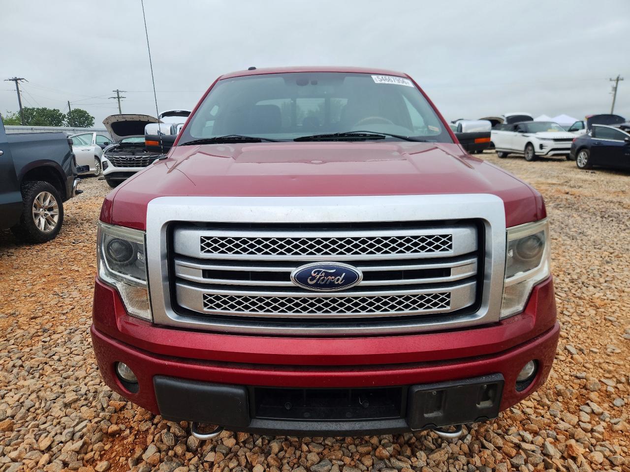 2014 Ford F150 Supercrew Red vin: 1FTFW1ET5EFA62015