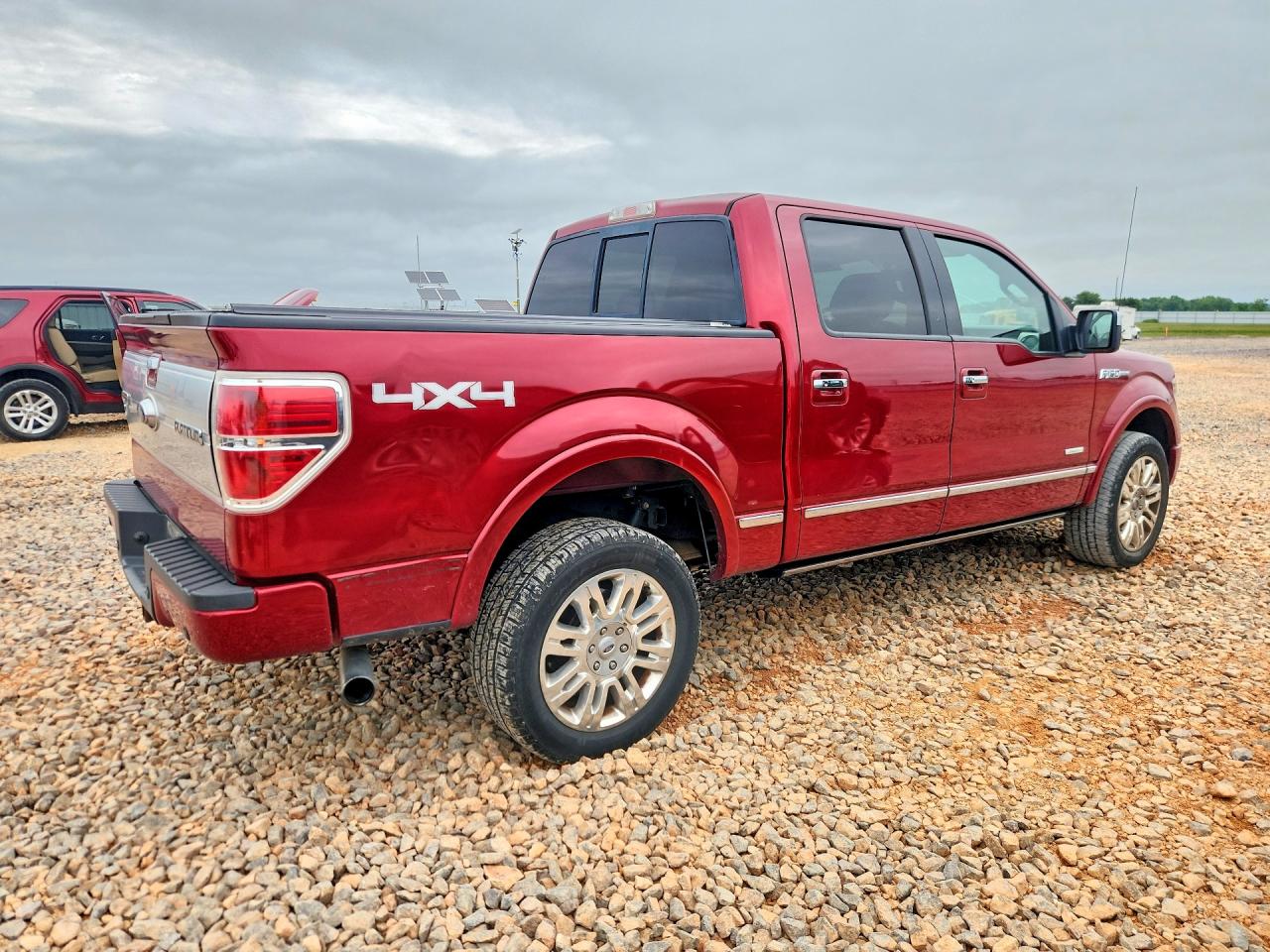 2014 Ford F150 Supercrew Red vin: 1FTFW1ET5EFA62015