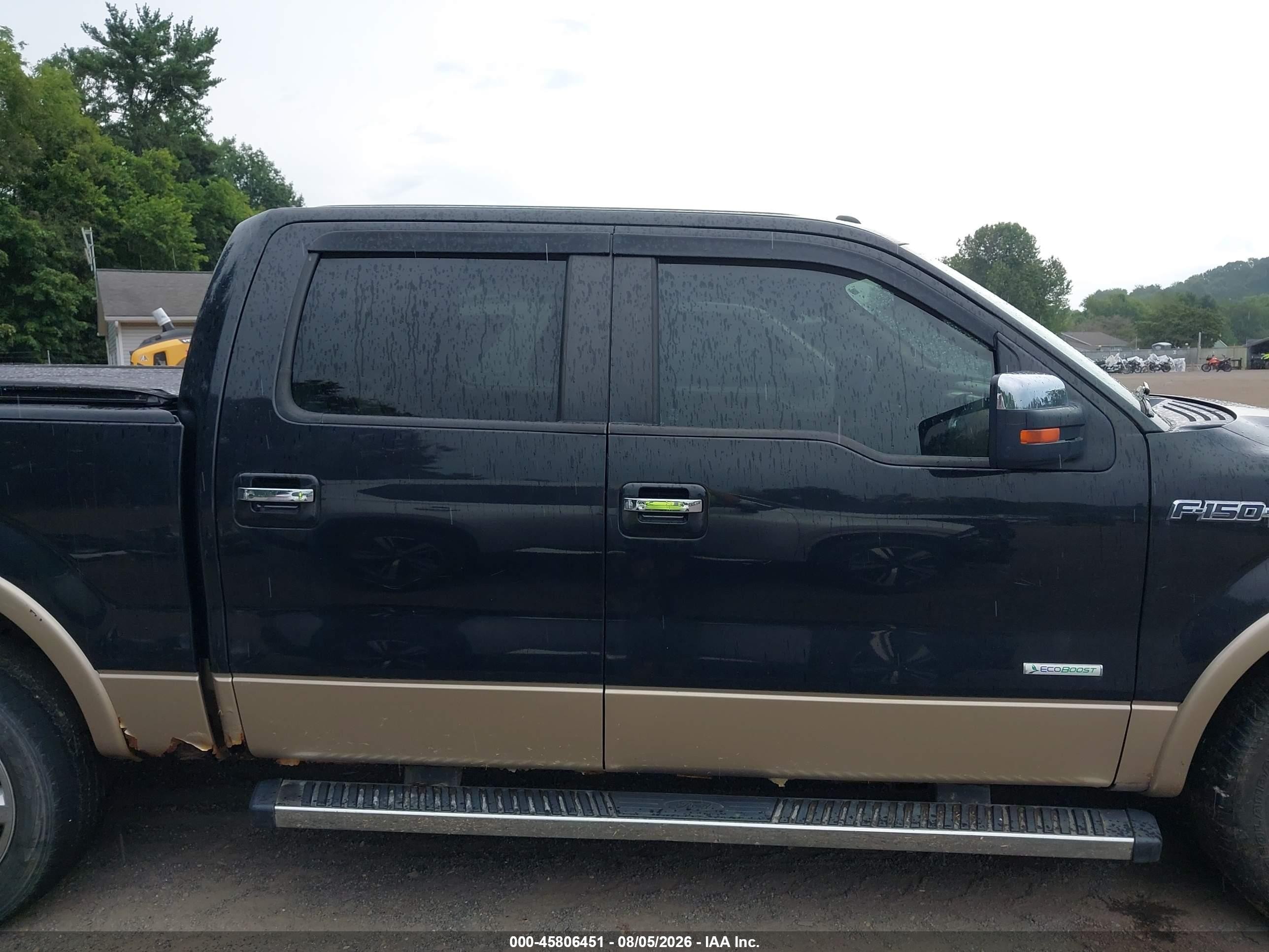 2014 Ford F-150 Lariat Blue vin: 1FTFW1ET5EFB44990