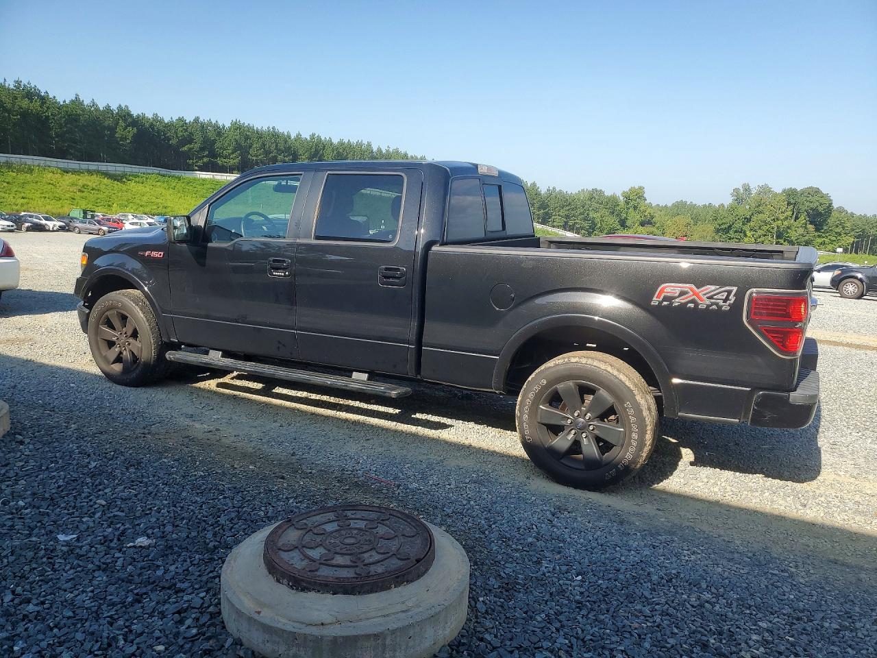 2014 Ford F150 Supercrew Черный vin: 1FTFW1ET5EFB51180