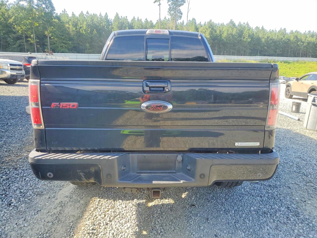2014 Ford F150 Supercrew Черный vin: 1FTFW1ET5EFB51180