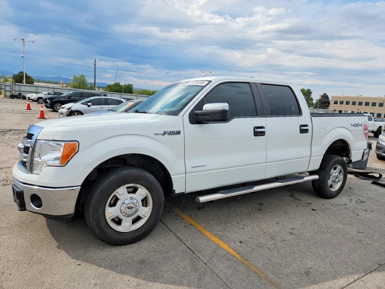 2014 Ford F150 Supercrew White vin: 1FTFW1ET5EFC02130