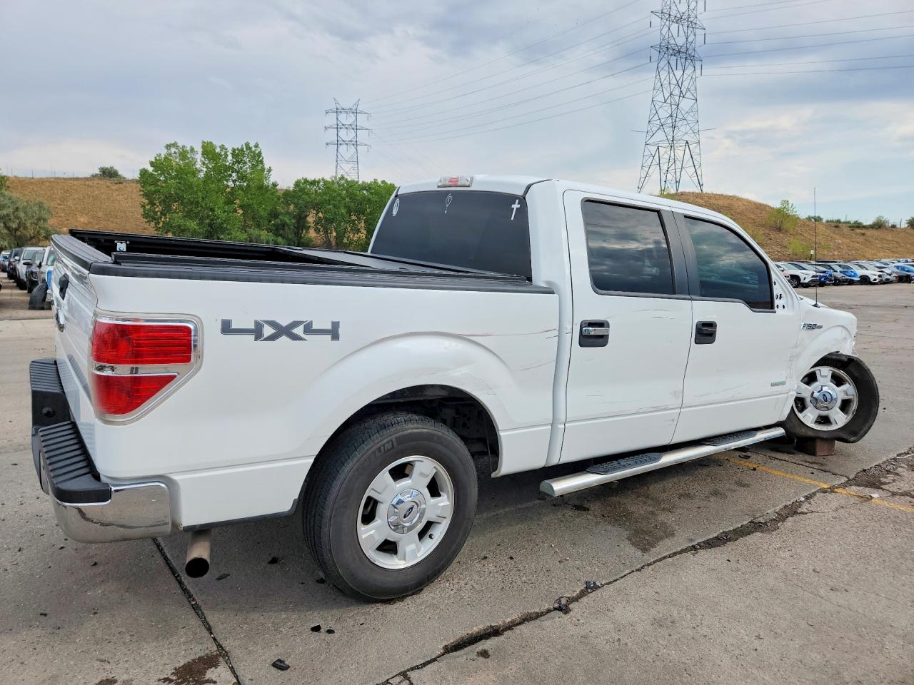 2014 Ford F150 Supercrew White vin: 1FTFW1ET5EFC02130
