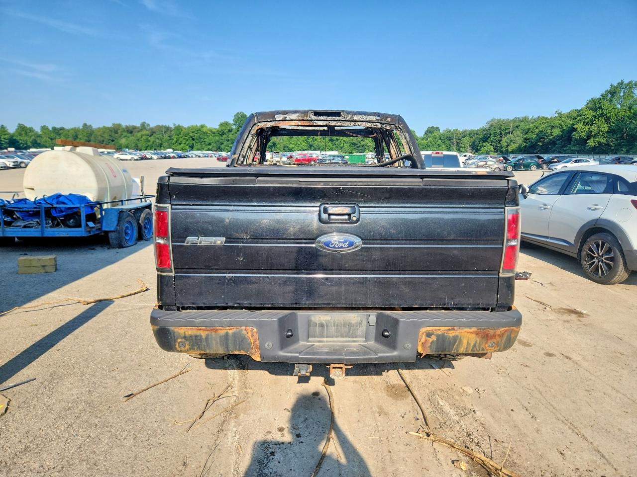 2014 Ford F150 Supercrew Black vin: 1FTFW1ET5EKD49992