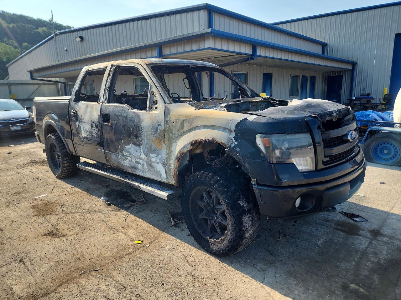 2014 Ford F150 Supercrew Black vin: 1FTFW1ET5EKD49992