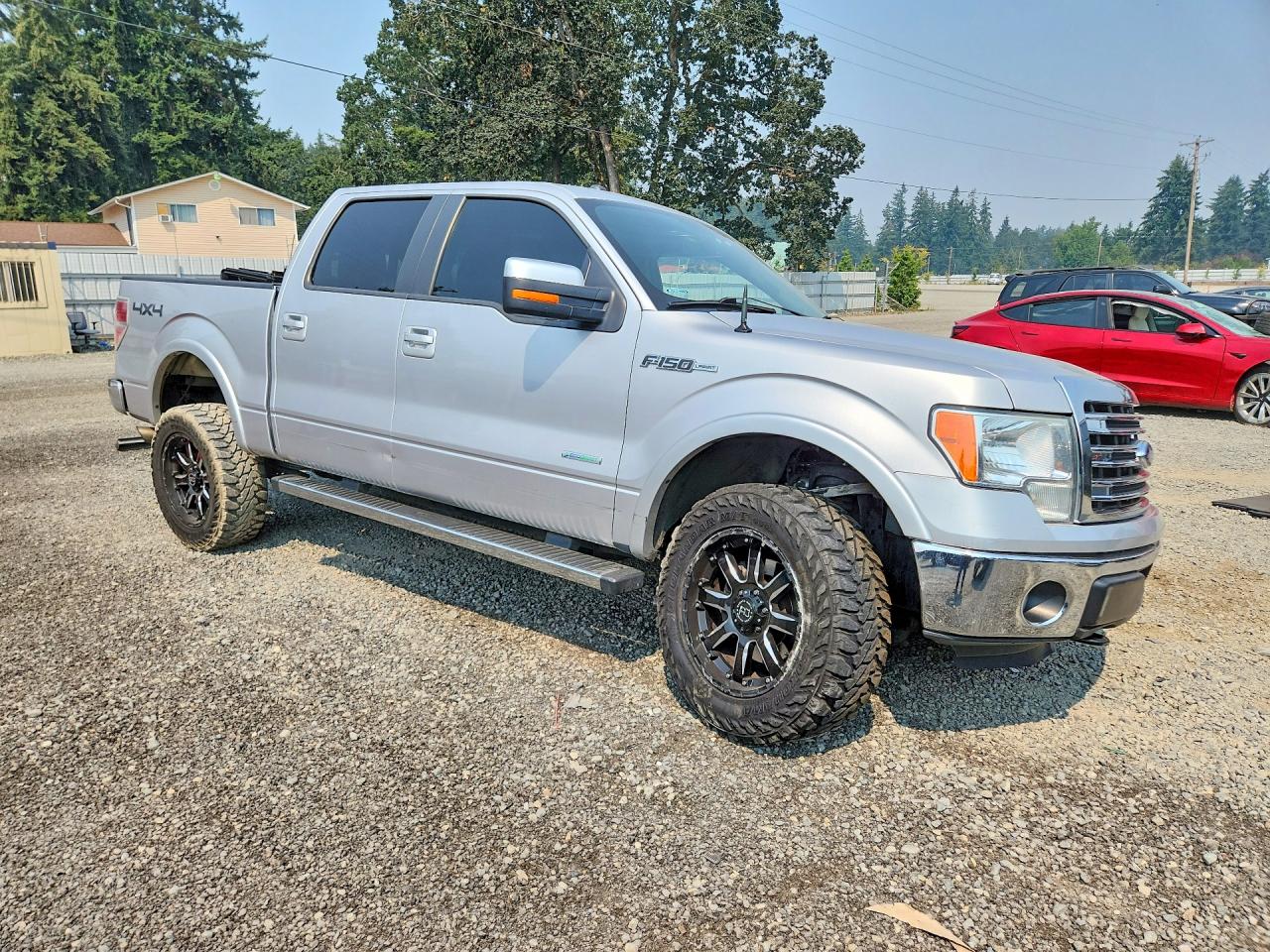 2014 Ford F150 Supercrew Silver vin: 1FTFW1ET5EKD81941