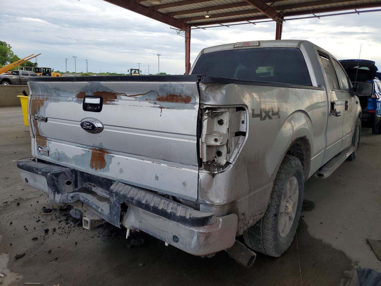 2014 Ford F150 Supercrew Silver vin: 1FTFW1ET5EKE20351