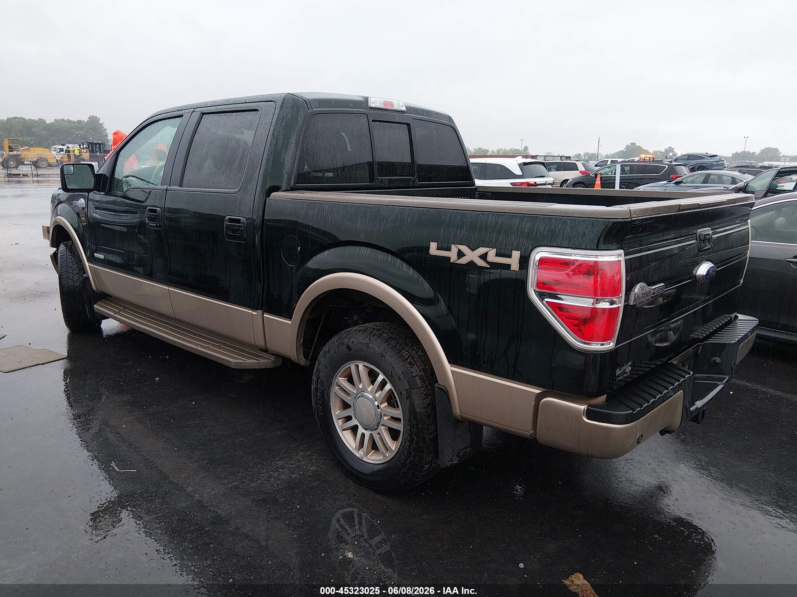 2014 Ford F-150 King Ranch Green vin: 1FTFW1ET5EKE32063